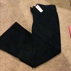 AE Black artist flare pants